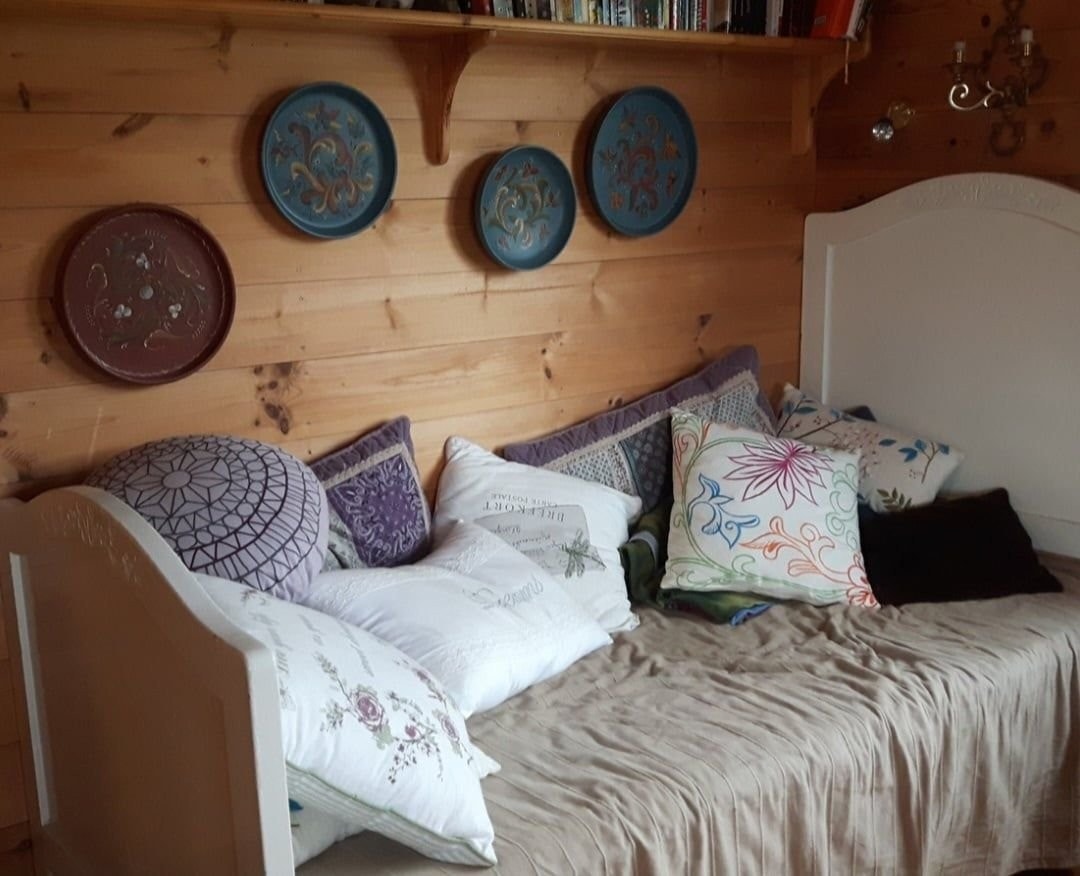 Mulighet for en ekstra hvileplass i stuen. Galleribilde