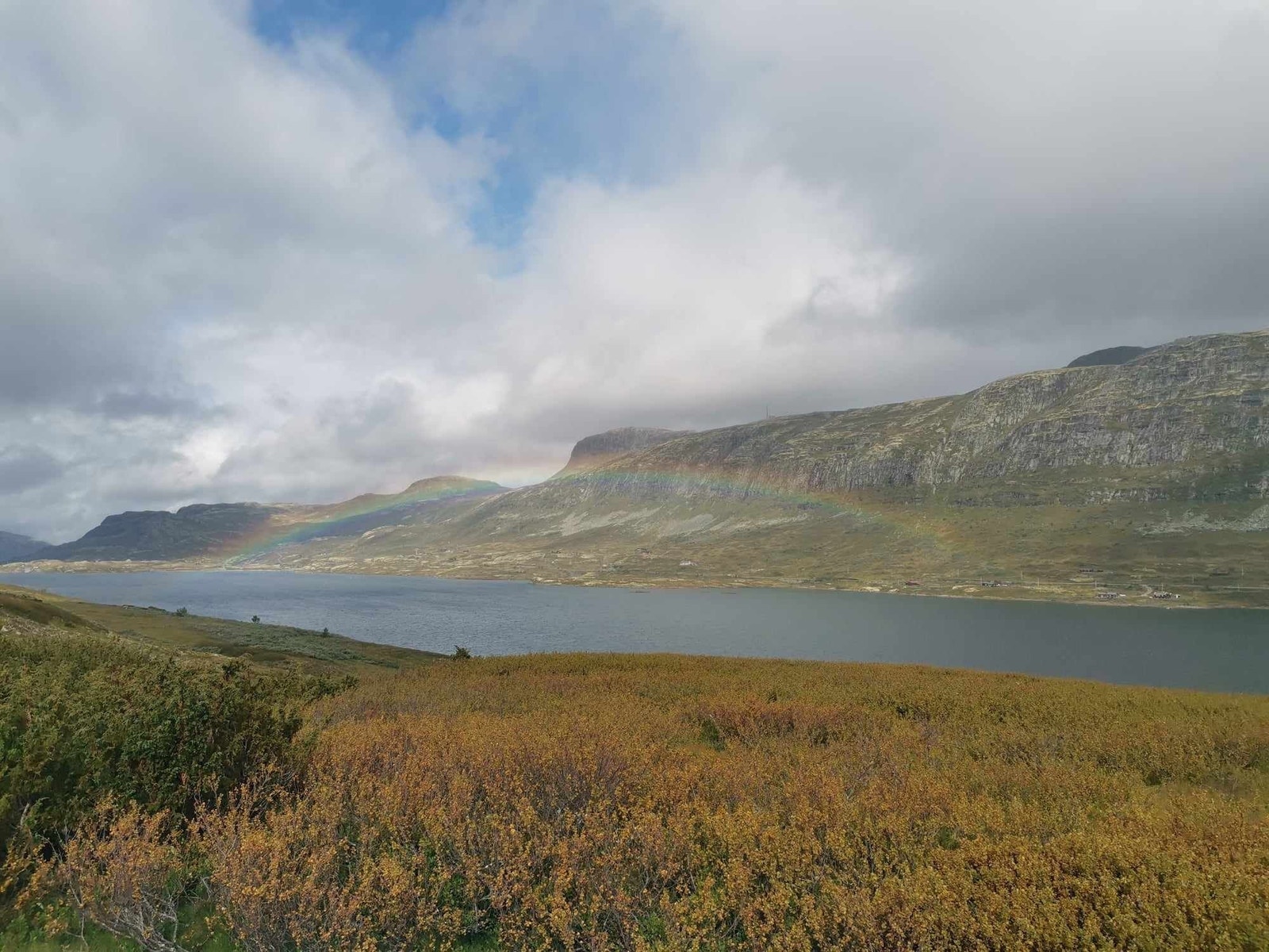 Sensommerbilde mot Torolmen Galleribilde
