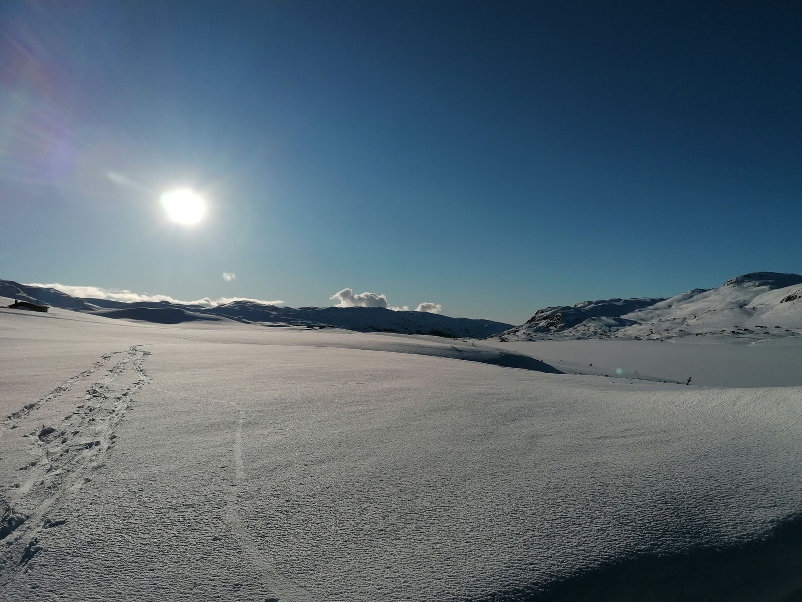Nydelig senvinterutsikt mot vest Galleribilde