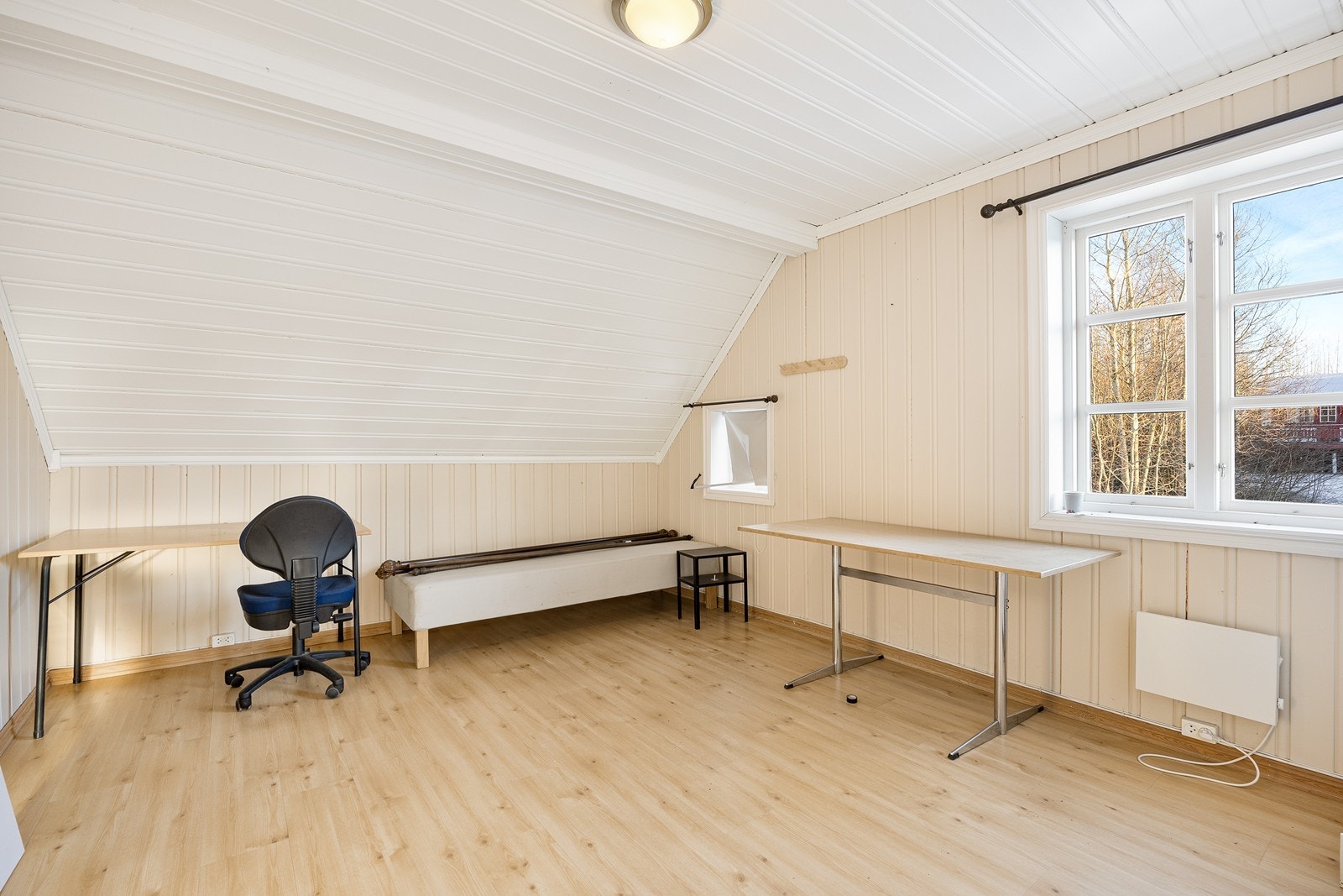 Dette soverommet er i den opprinnelige delen fra 1930-tallet. Galleribilde