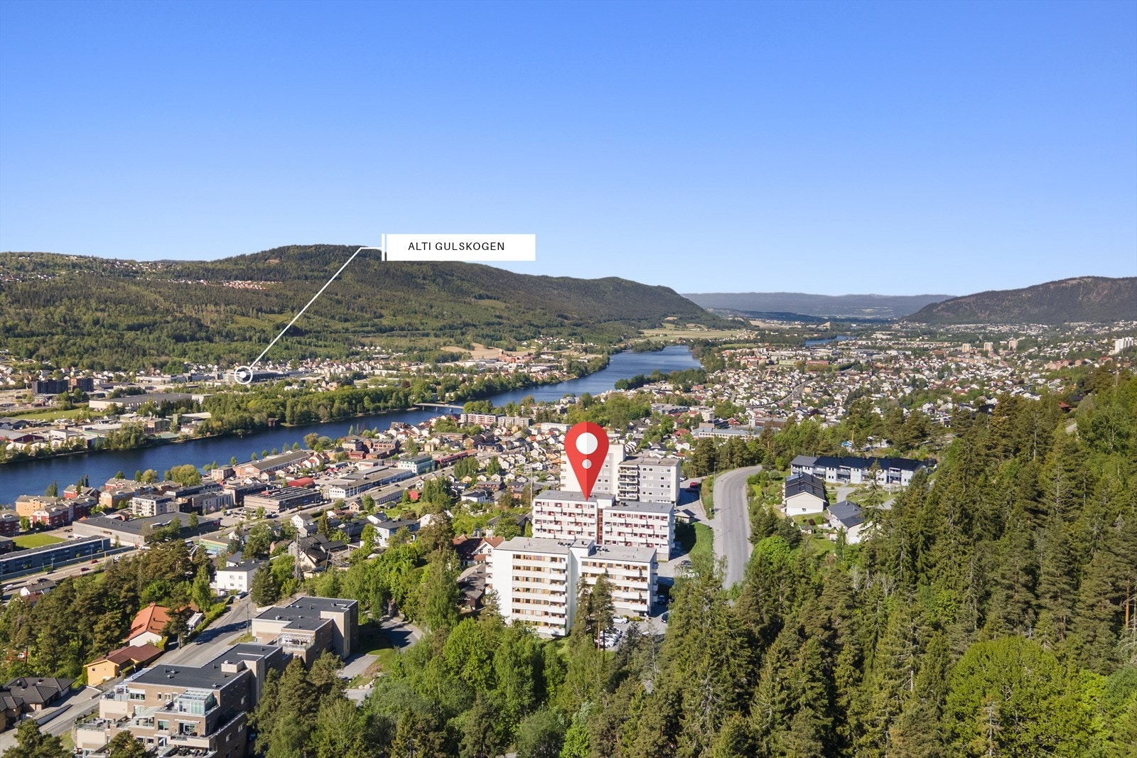 Kort vei til dagligvare, sentrum, Gulskogen senter og offentlig transport - ideelt for pendlere! Galleribilde