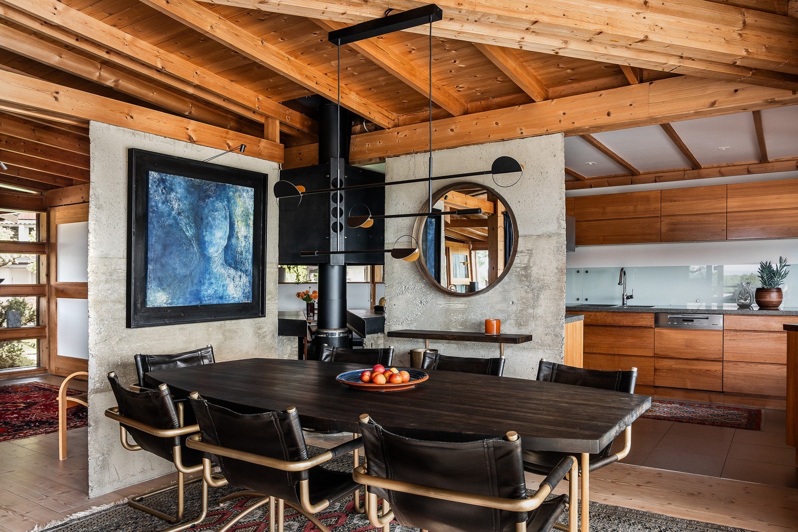 Enkelt å servere fra kjøkkenet. Galleribilde