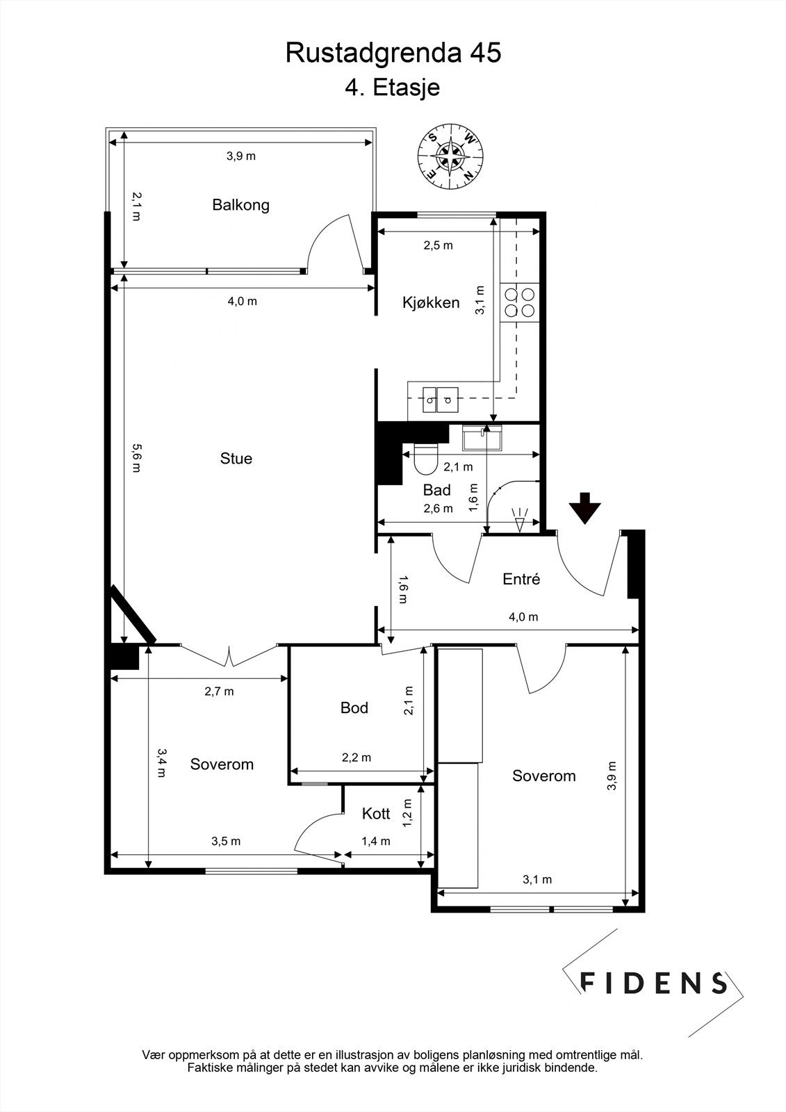 Plantegning Galleribilde