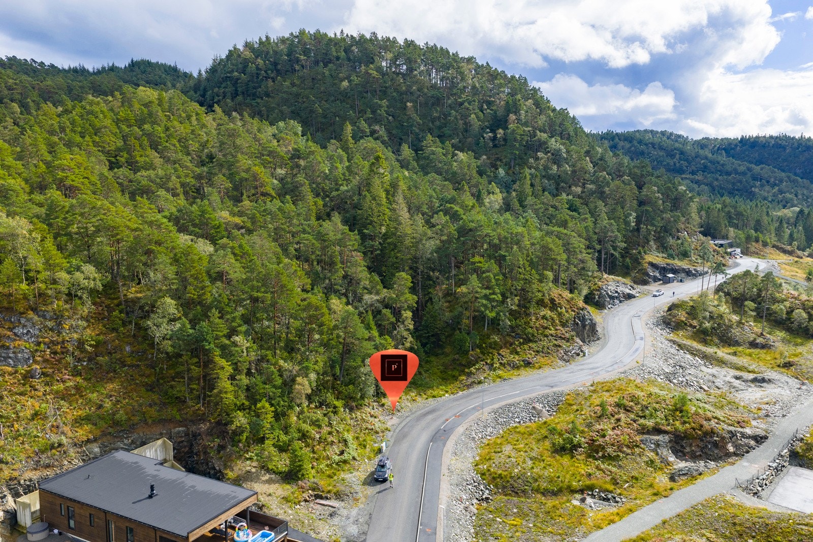 Det er ca. 8,5 km til E39 Galleribilde