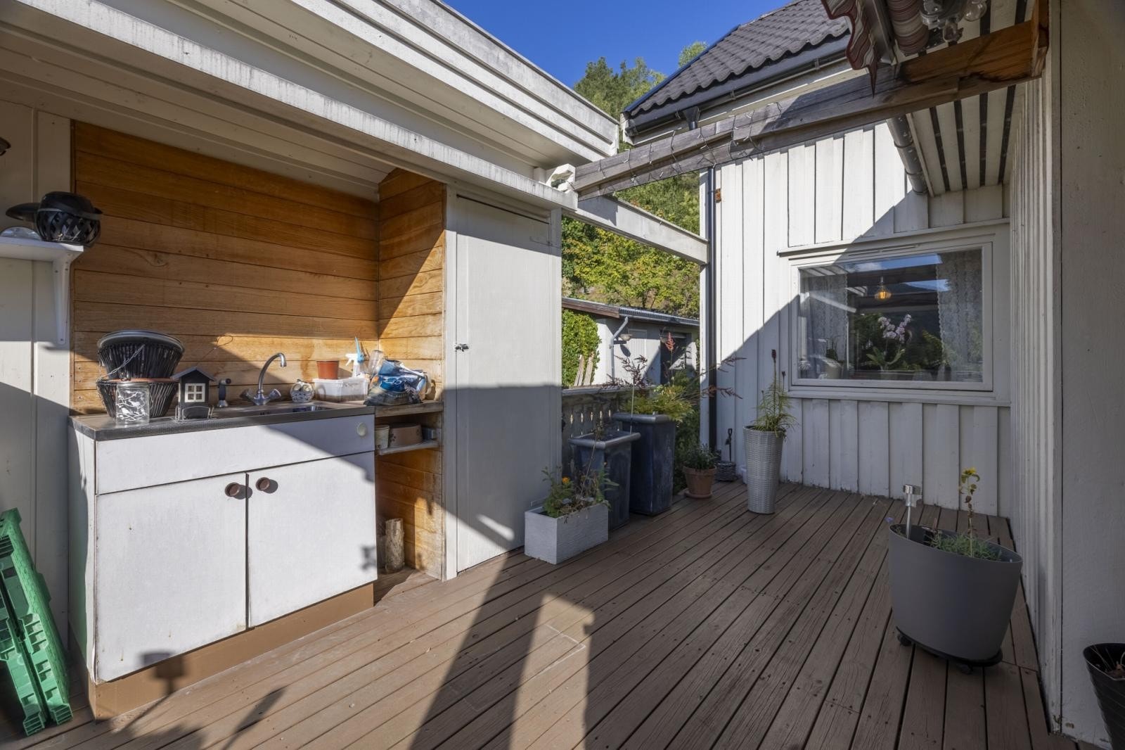 Veranda med adkomst fra stue Galleribilde