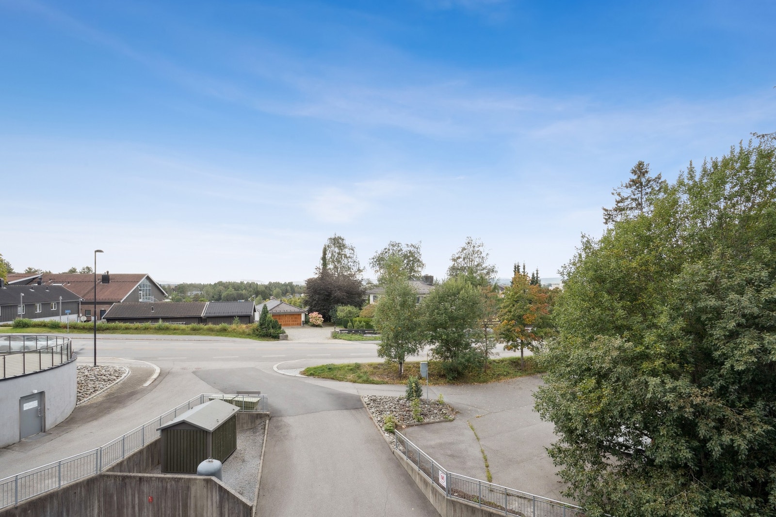 Utsikt fra balkongen. Galleribilde