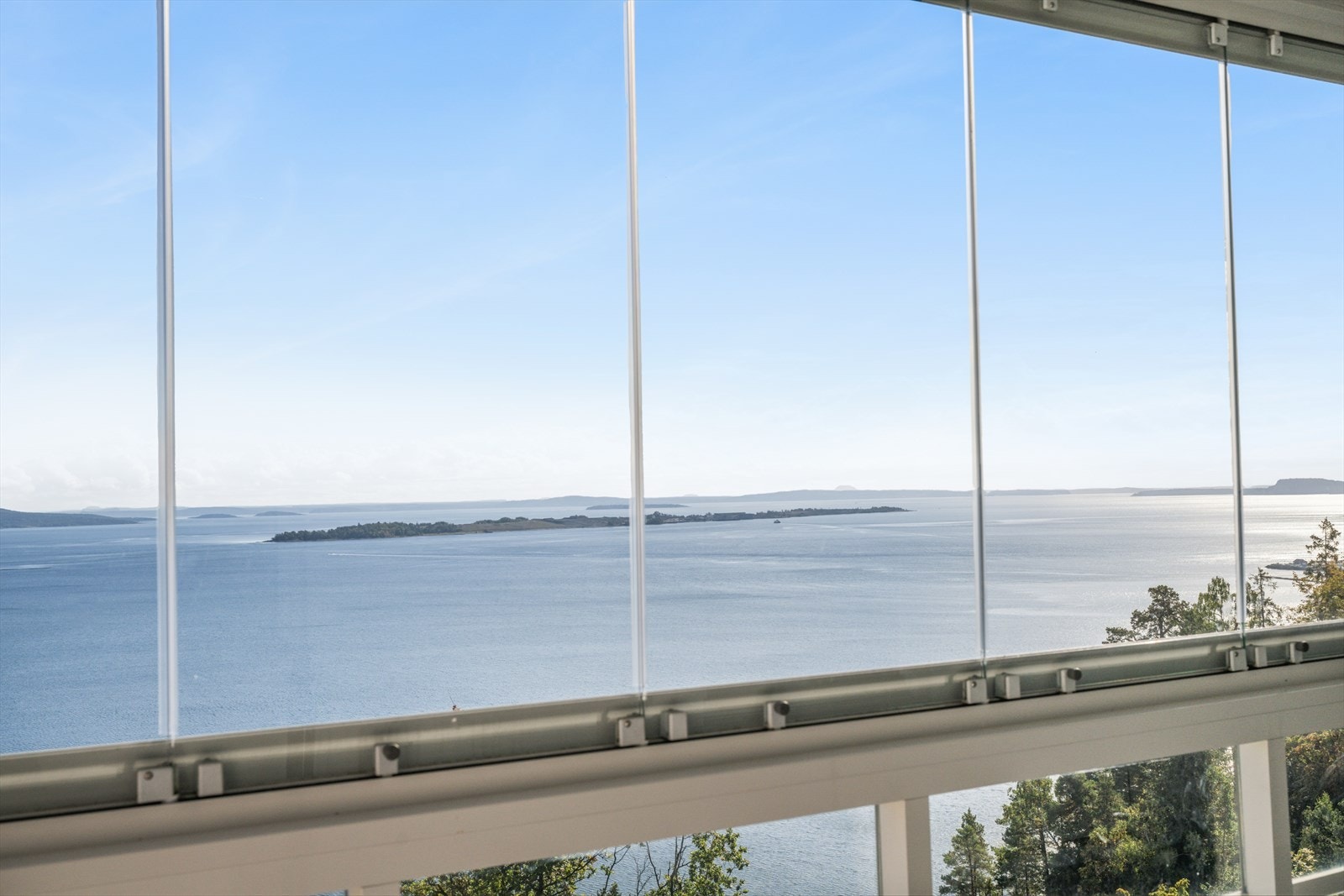 Flott Utsikt fra balkong Galleribilde