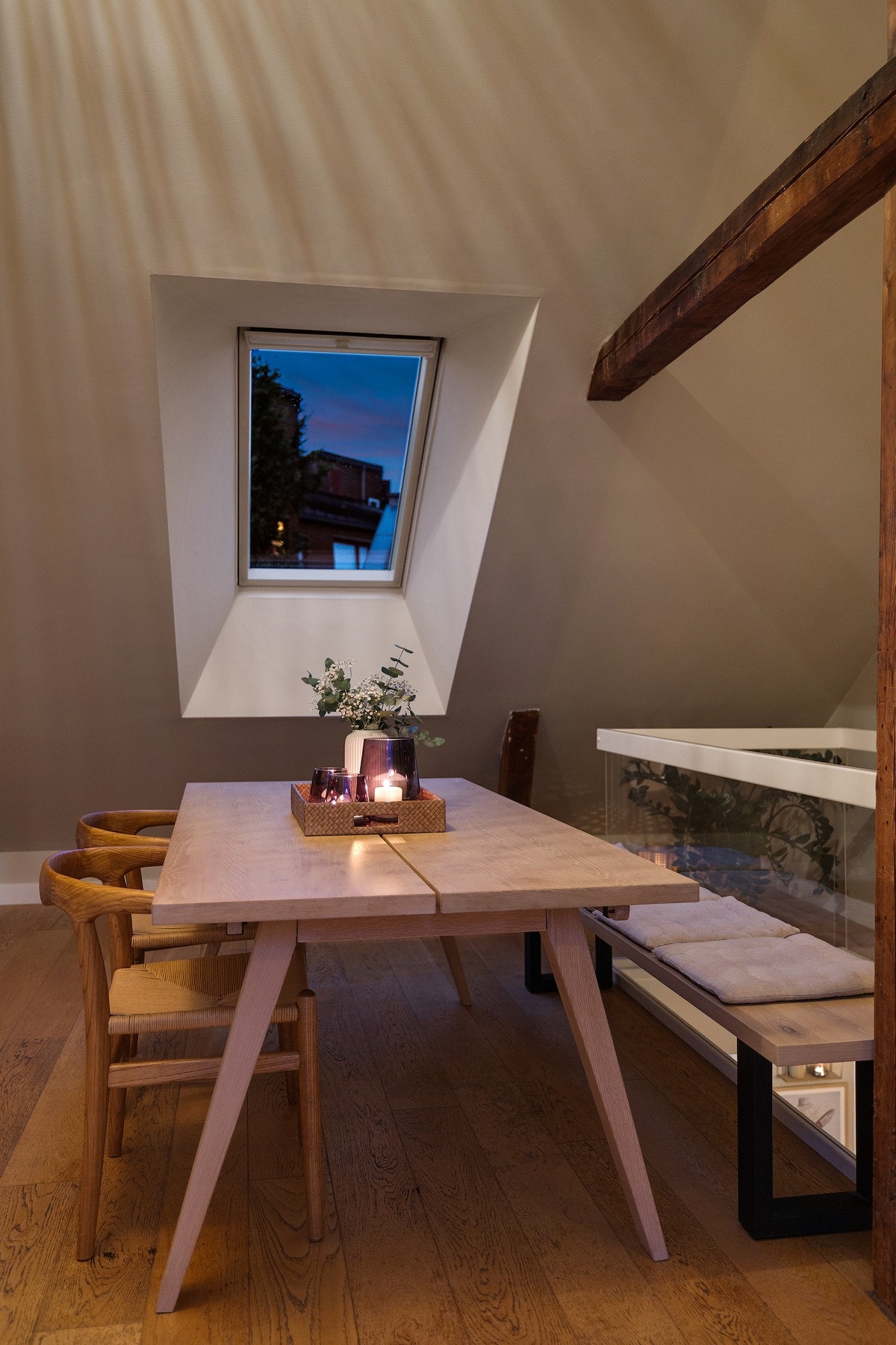 Perfekt ramme for middag eller kveldskos. Galleribilde