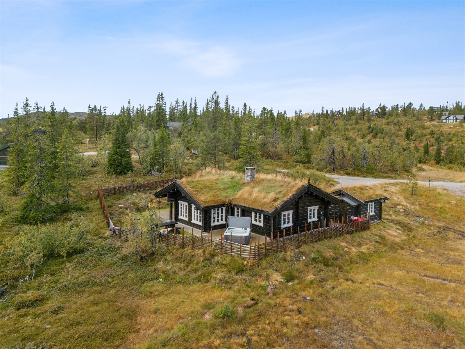 Her ligger du usjenert til, med god avstand til naboer. Galleribilde