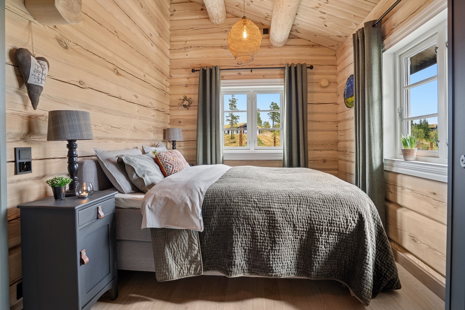 Hytta har totalt 3 gode soverom. Galleribilde