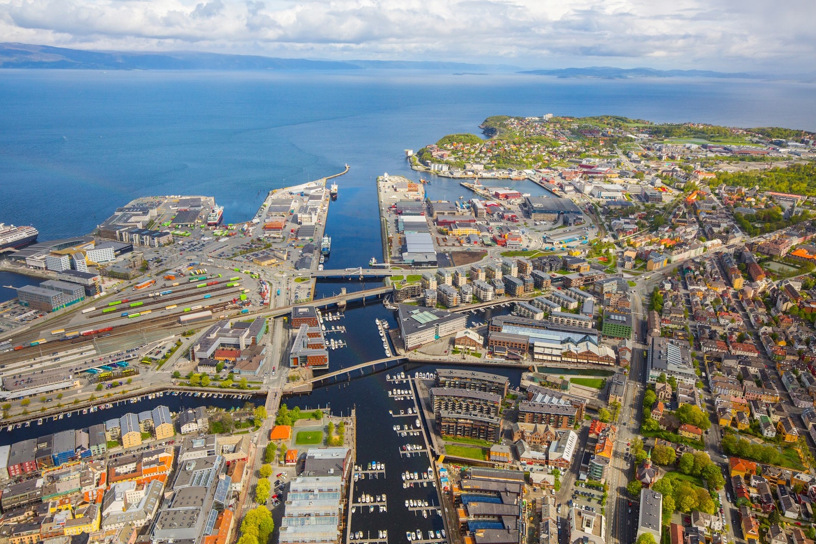 Prosjektet ligger kort vei fra Solsiden og Midtbyen Galleribilde