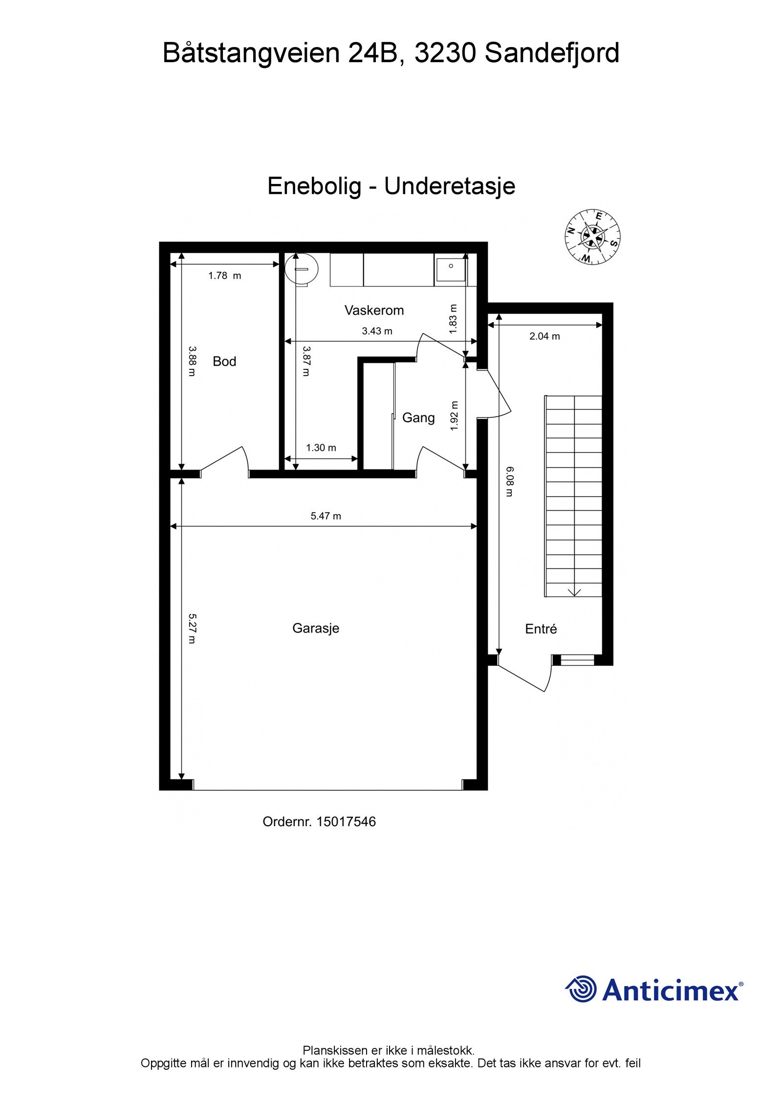 Gjør deg kjent med planløsningen i 1.etasje Galleribilde