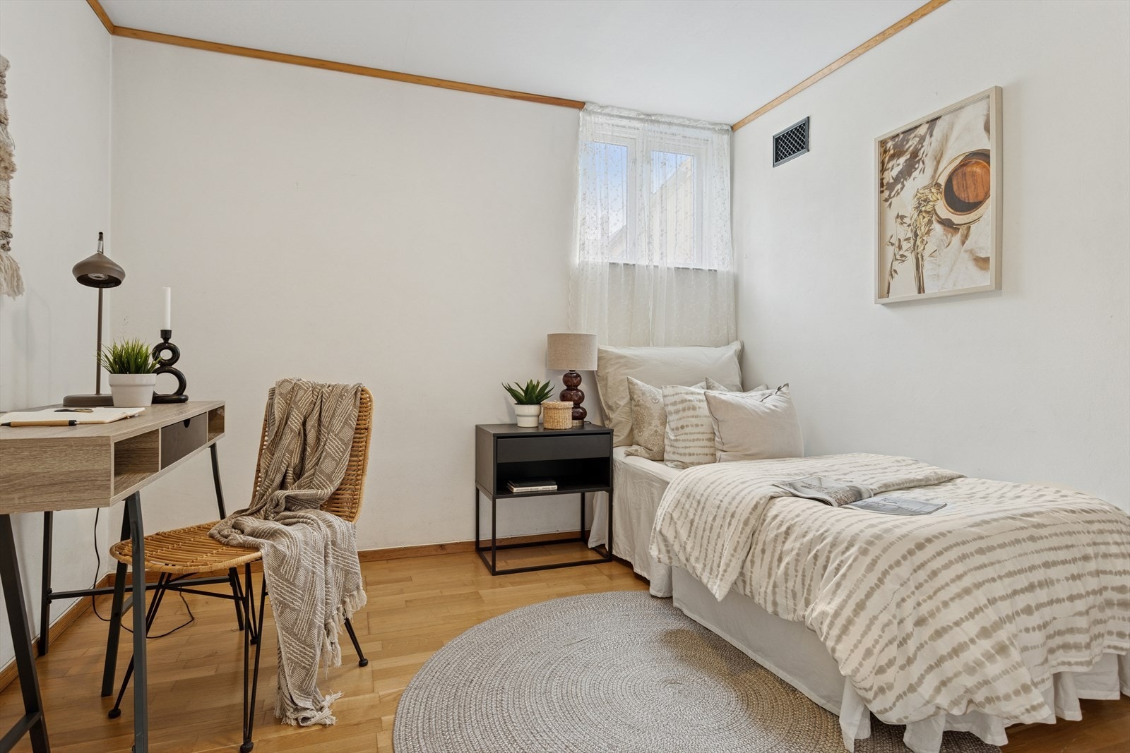 Soverom 2 i utleieleiligheten på 9,9 m². Galleribilde