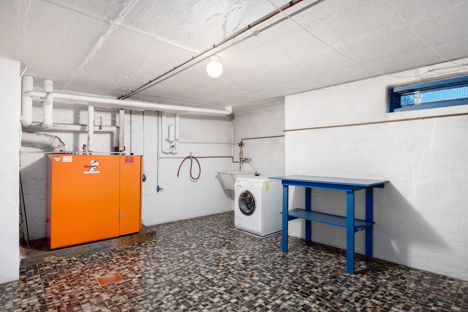 Rom benyttet som vaskerom. Galleribilde