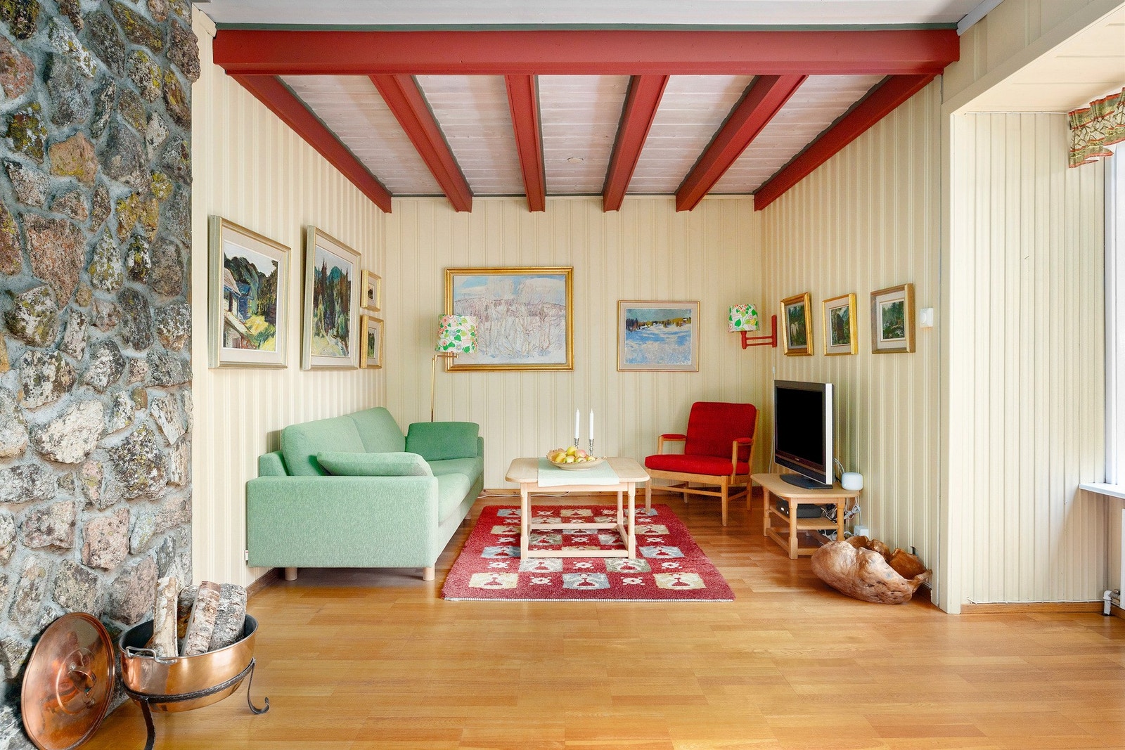 Tv-stue Galleribilde