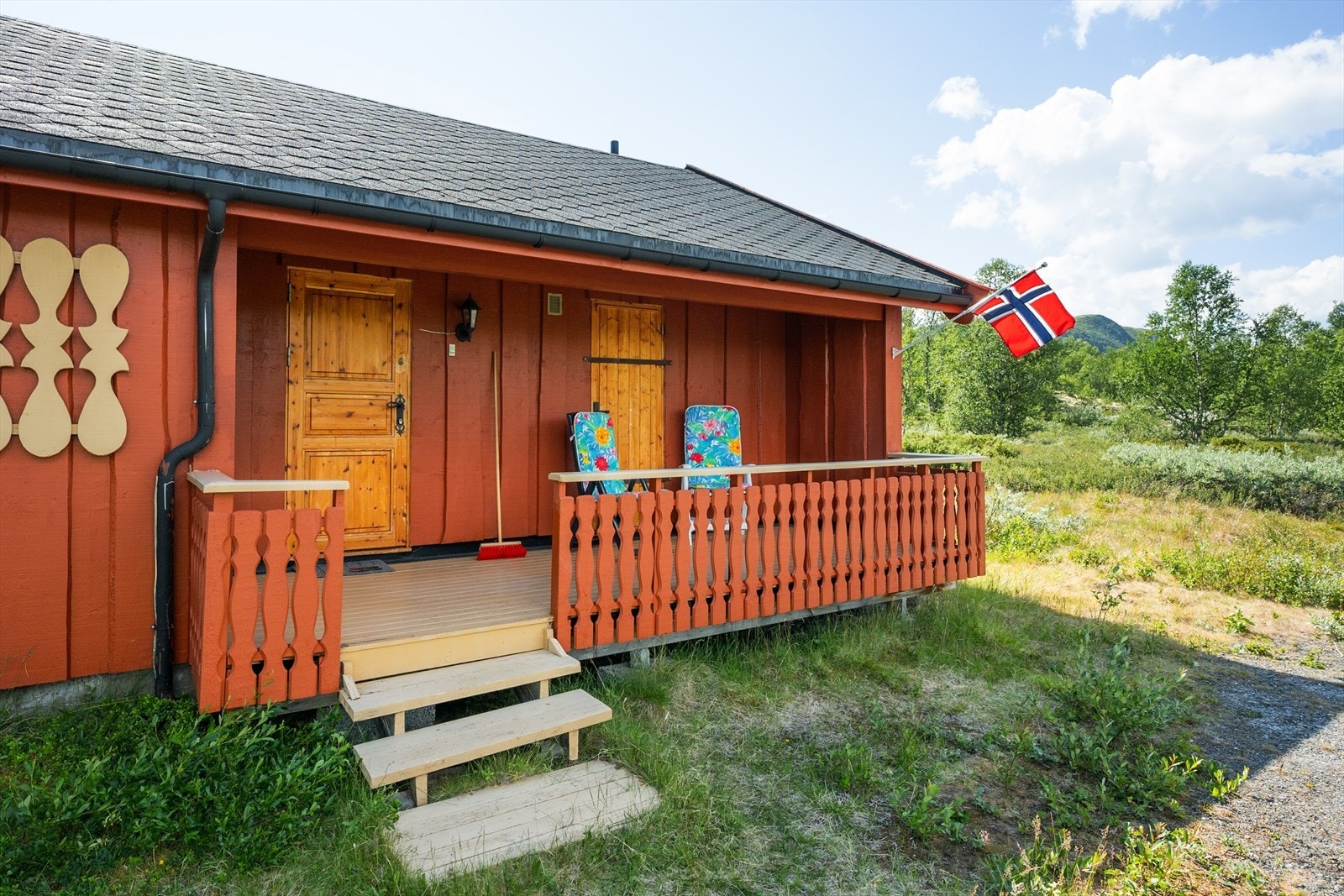Inngangsparti Galleribilde