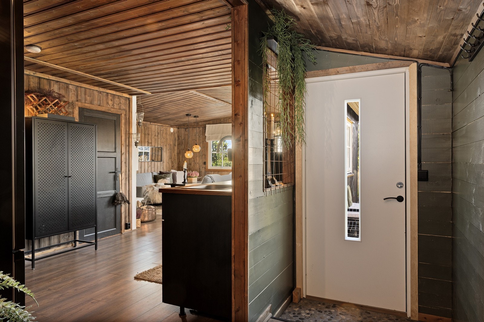 Hytta har en god og effektiv planløsning, med god flyt. Galleribilde