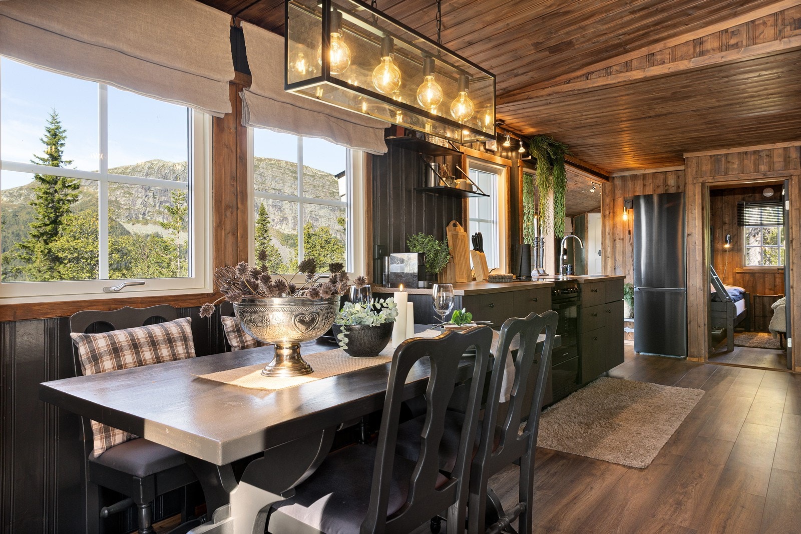 Her er det rom for å samle familie og venner for hyggelige måltider. Galleribilde