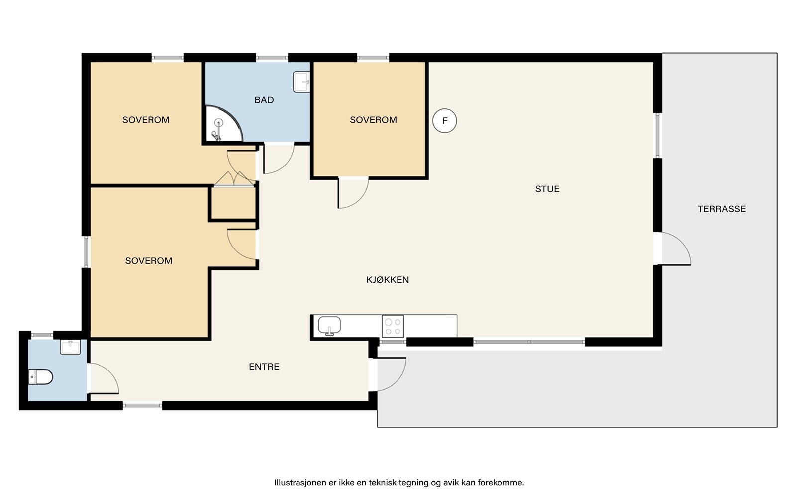 Plantegning. Galleribilde