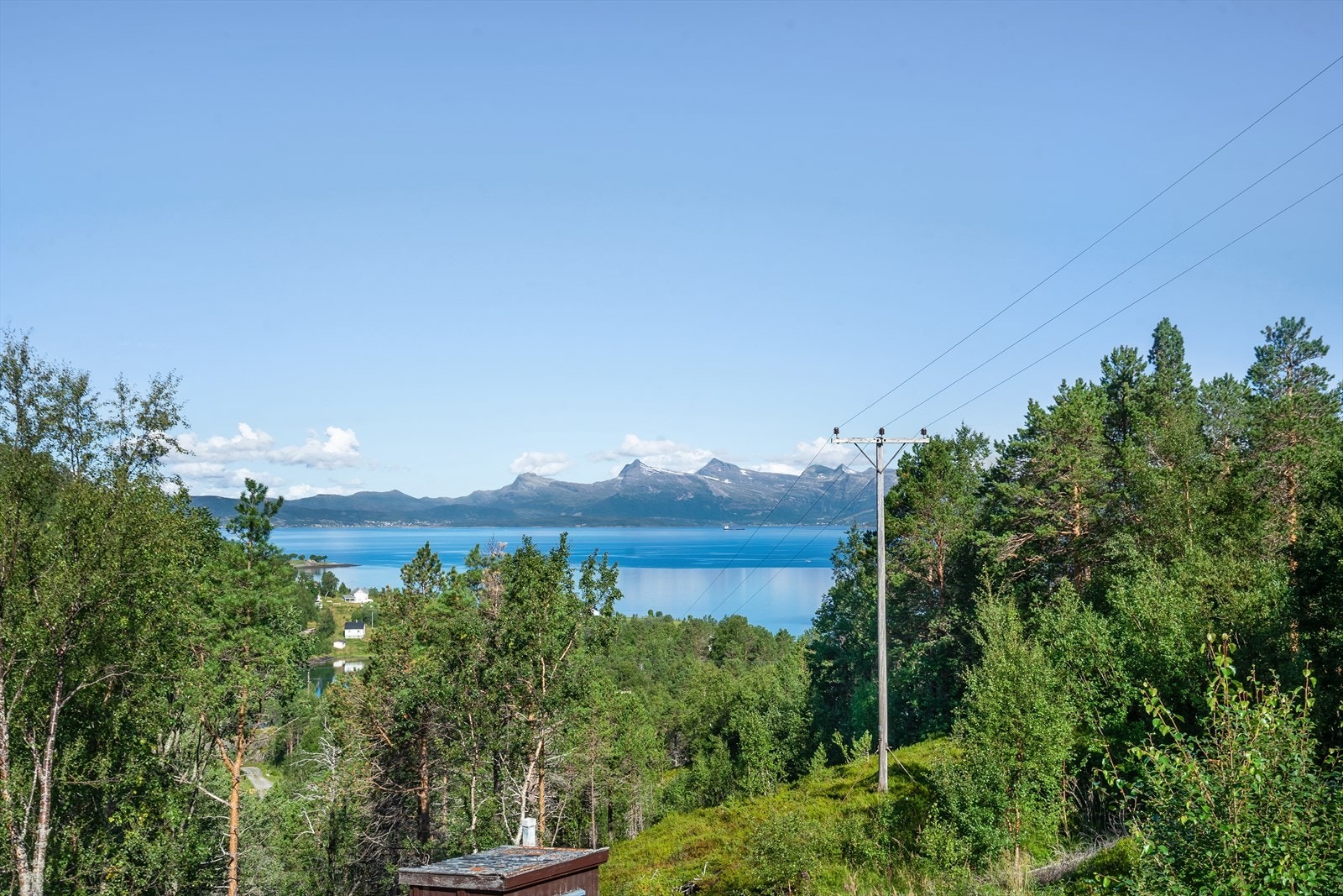 Utsikt fra anneks Galleribilde