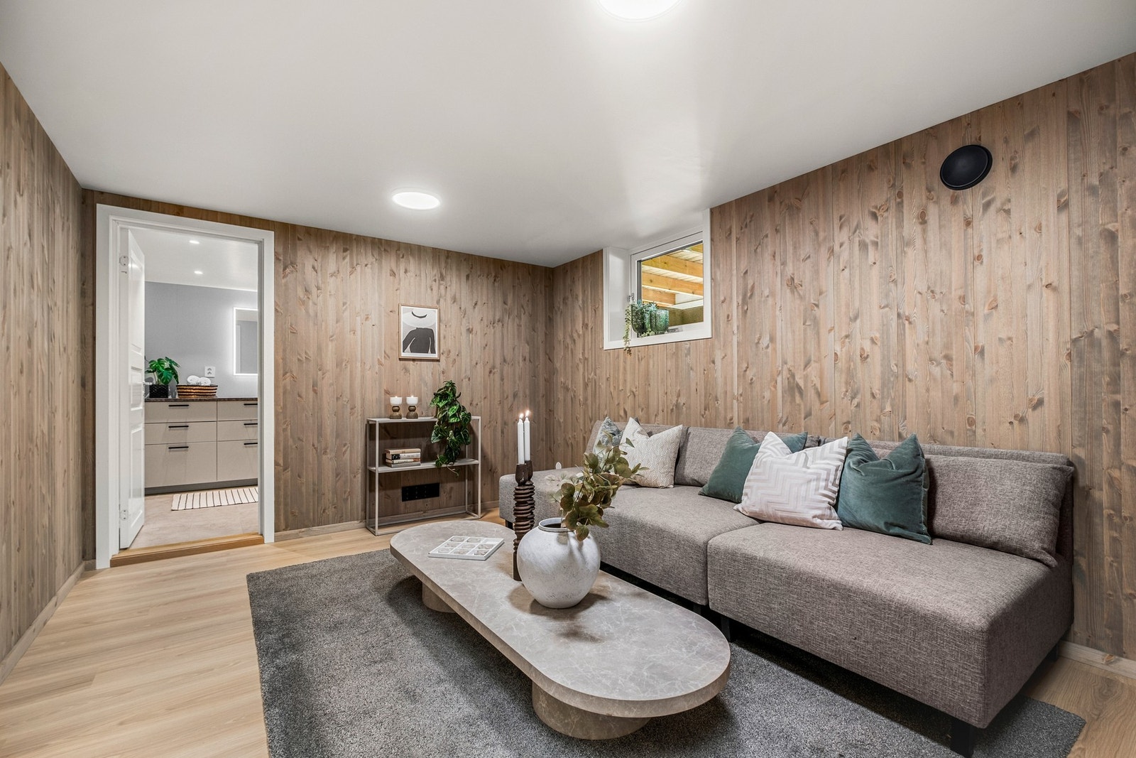 Hele kjelleretasjen har blitt oppusset i 2025 Galleribilde