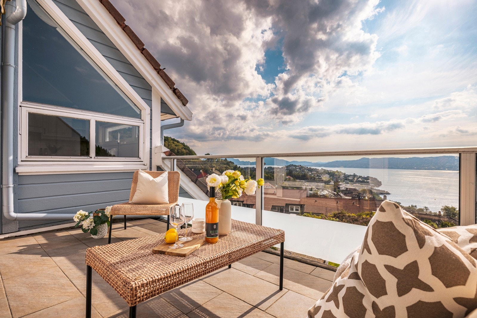 - Her har du fantastiske solforhold - Galleribilde