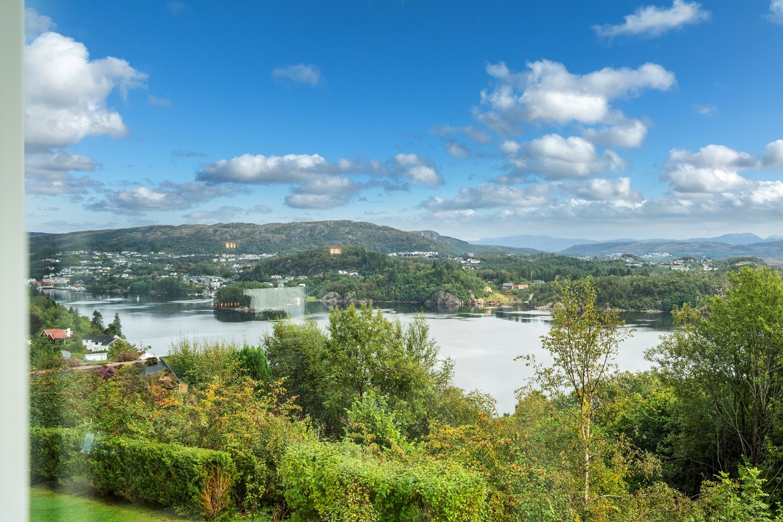Nydelig utsikt fra stuen Galleribilde