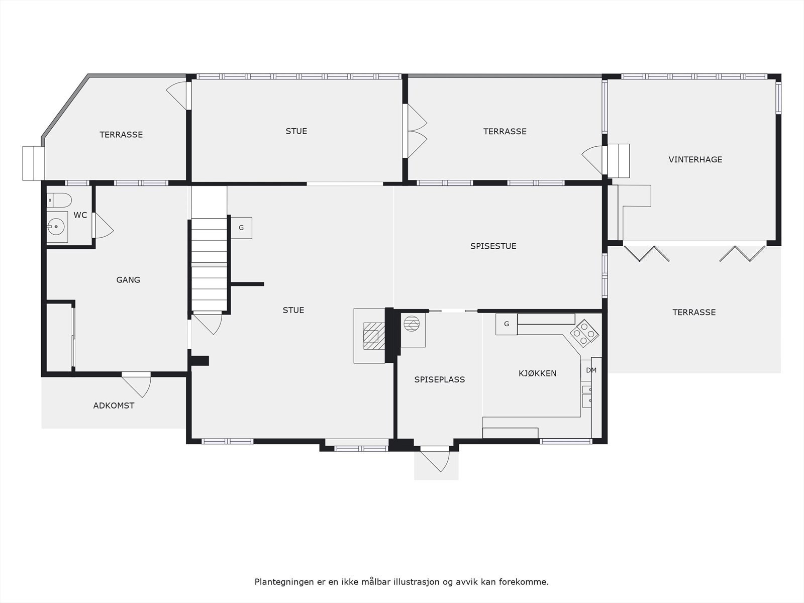 1. etasje Galleribilde