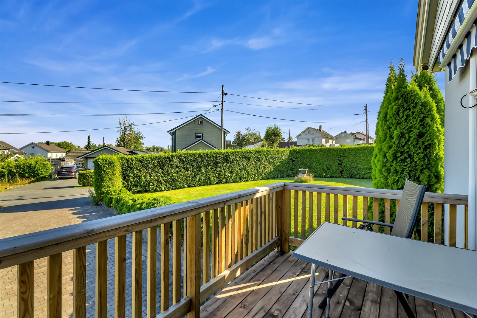 Balkong med tilkomst fra hovedsoverom Galleribilde