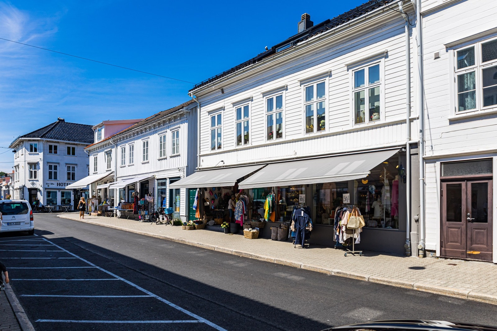 Her finner man forskjellige servicetilbud. Galleribilde