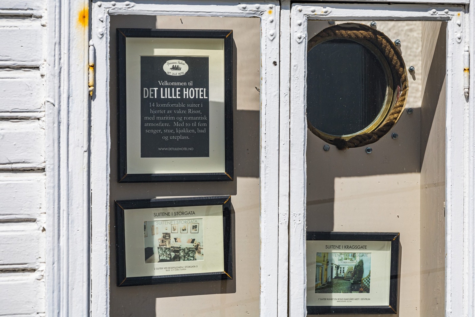 Risør sentrum. Galleribilde