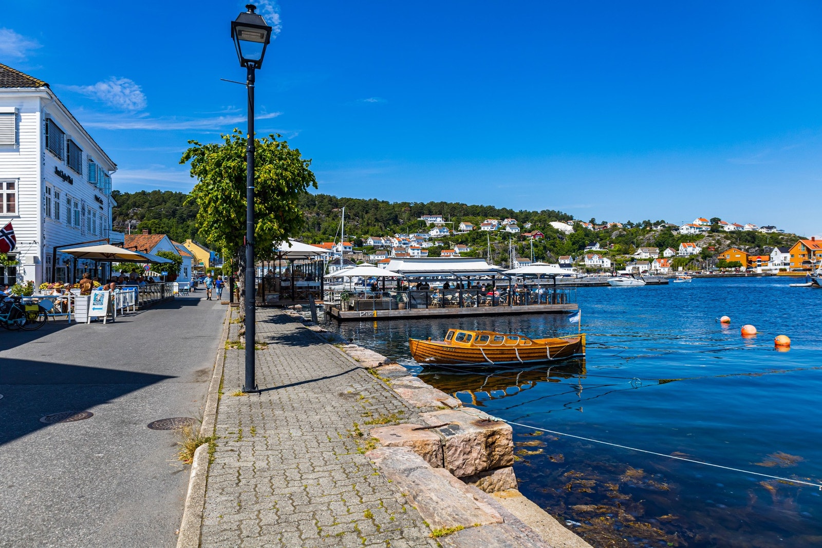 Gjestehavna i Risør. Galleribilde