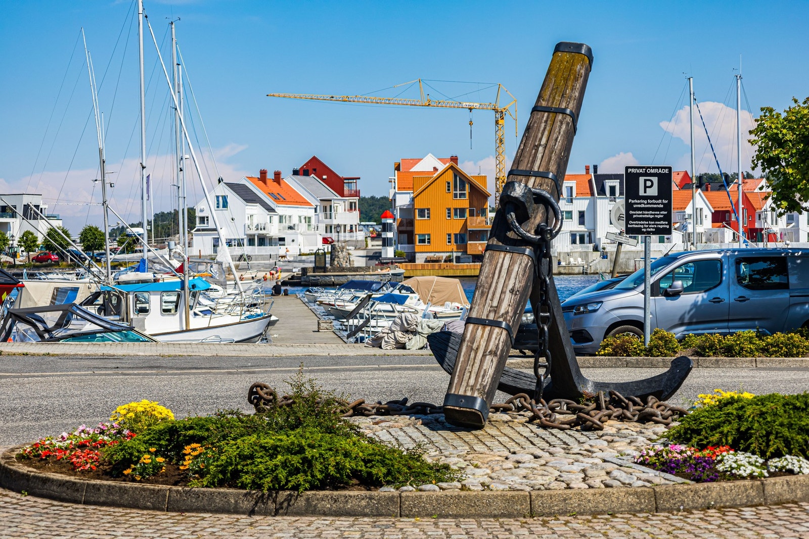 Risør sentrum. Galleribilde