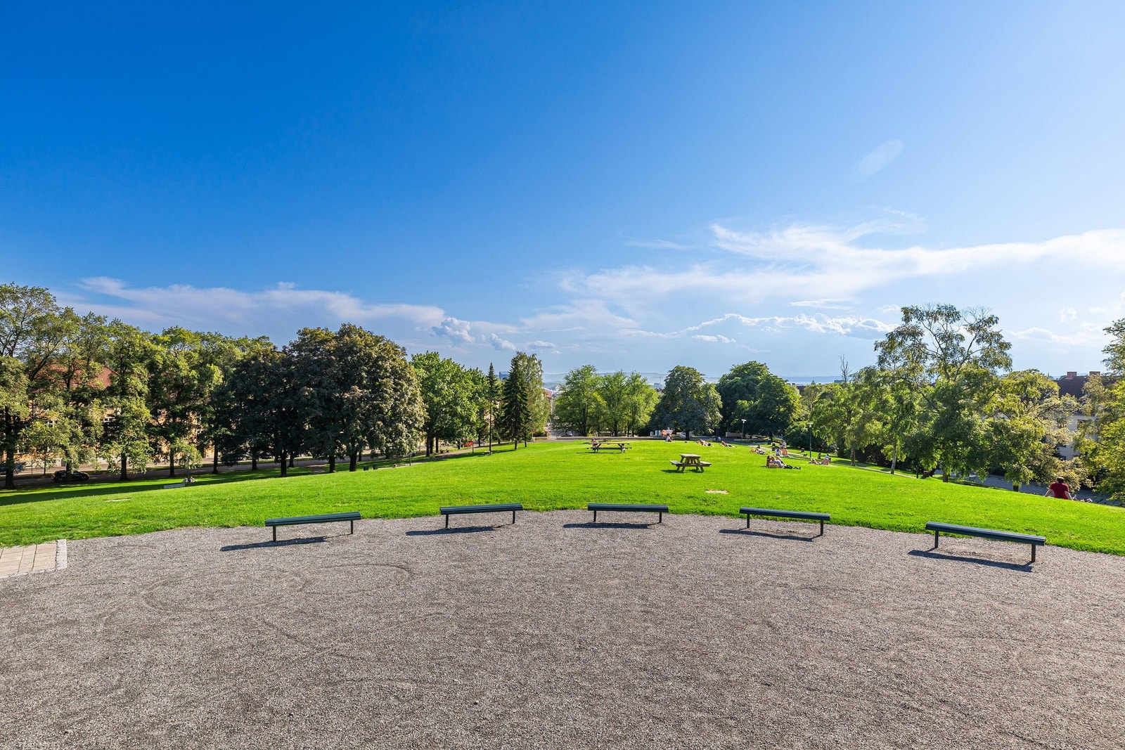 Utsikt fra Torshovparken Galleribilde