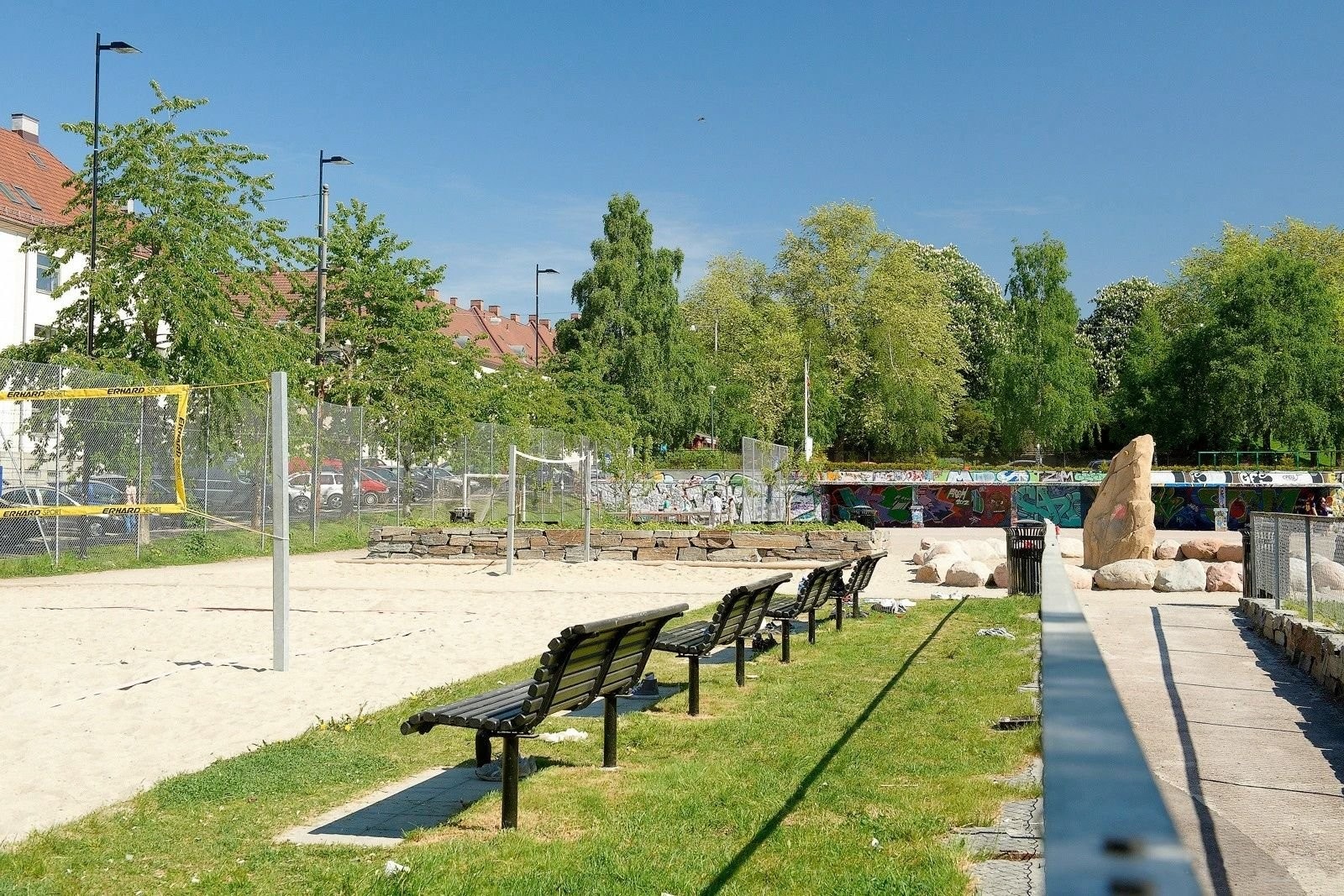 Volleyballbaner Galleribilde