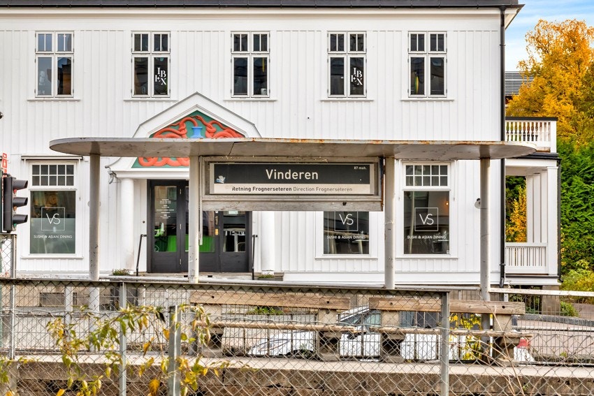 Det er kort vei til både marka, Gaustadskogen og Frognerparken fra boligen. Galleribilde