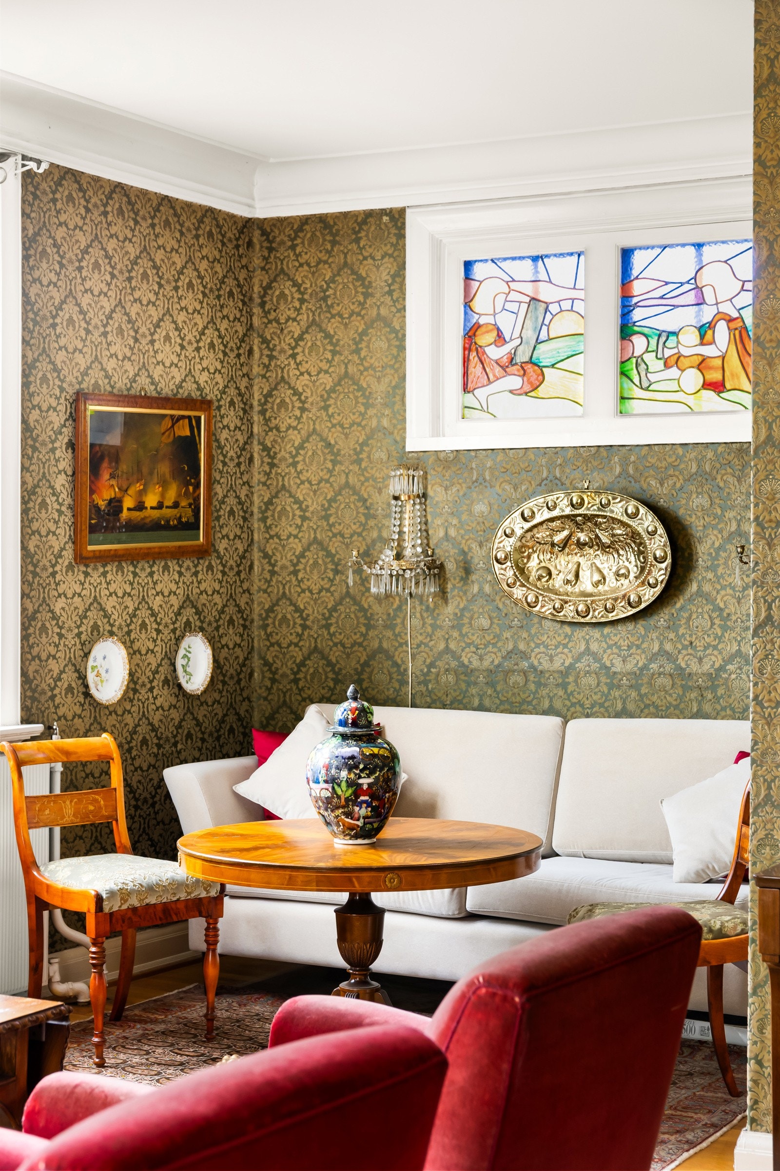 Stue, detalj. Galleribilde