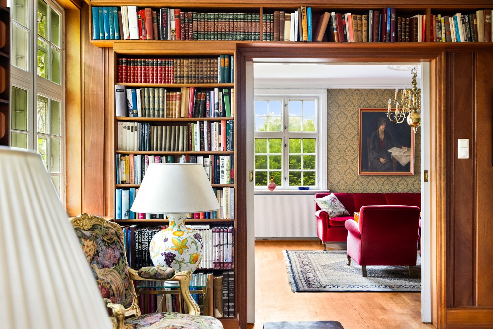 Forstue, detalj. Galleribilde