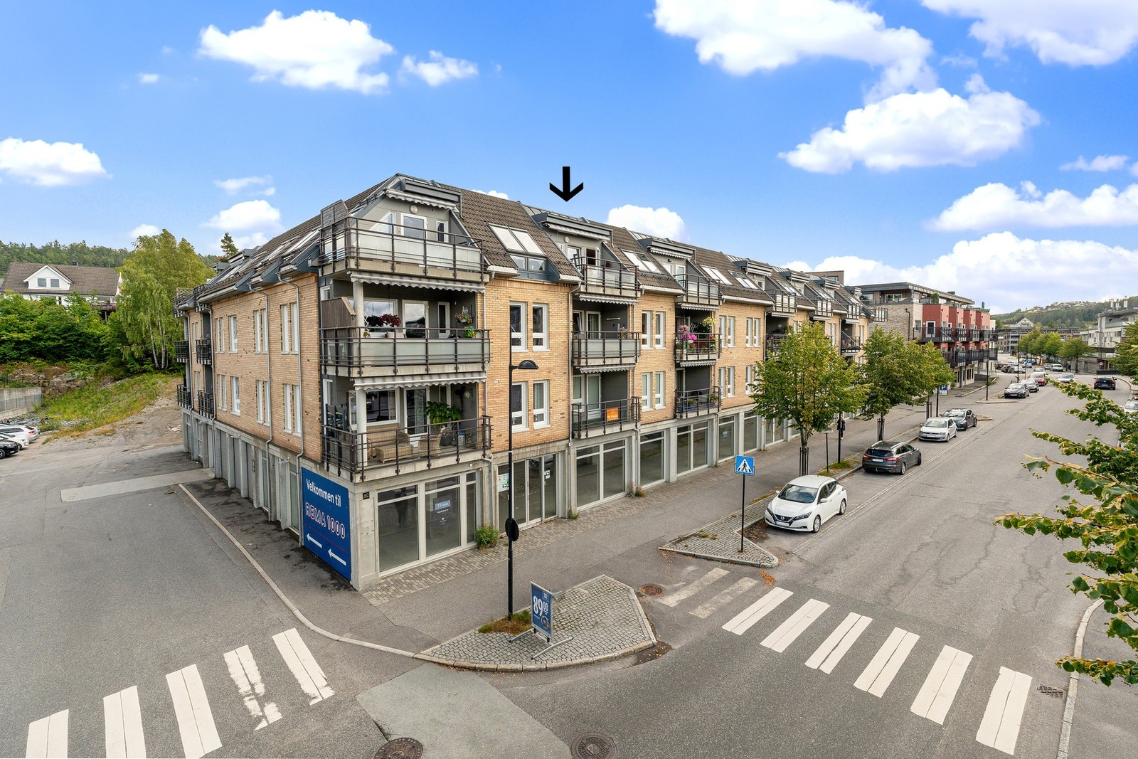 - Sentrumsvegen 40| Super beliggenhet med butikk rett ved leiligheten og ellers gåavstand til alle fasiliteter - Galleribilde