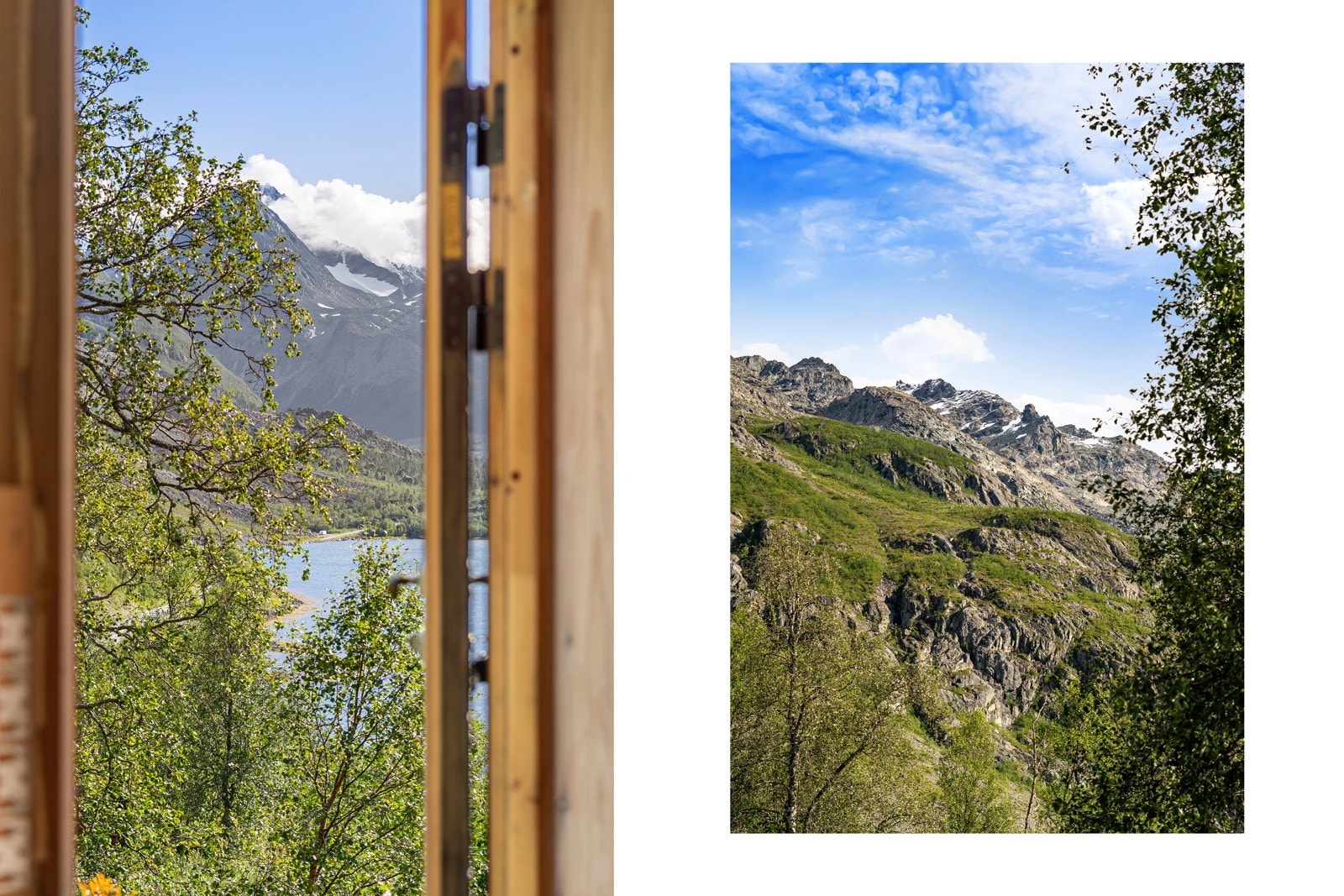 Trivelig hytte ved foten av Lyngsalpene - med utsikt, sol og turmuligheter.