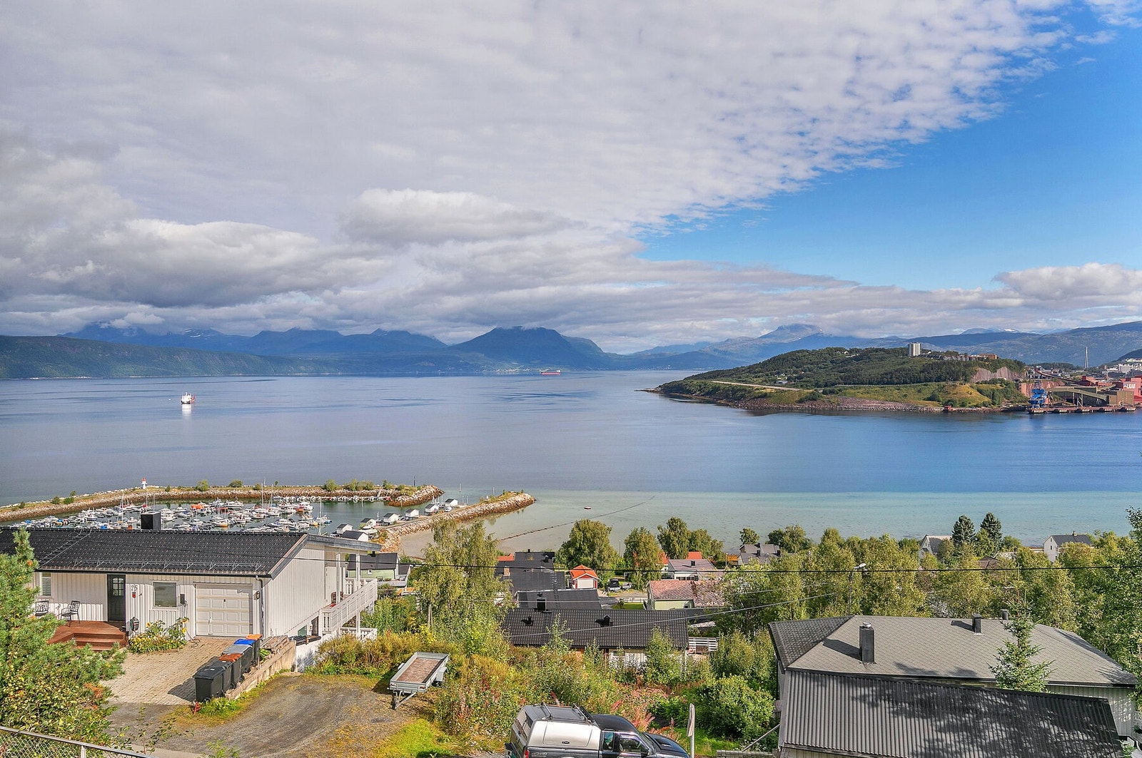 Utsikt fra veranda Galleribilde