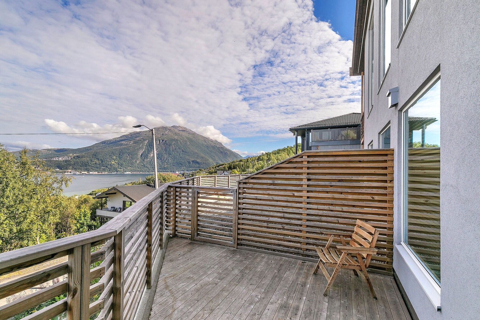 Uteområde ved foran leiligheten Galleribilde