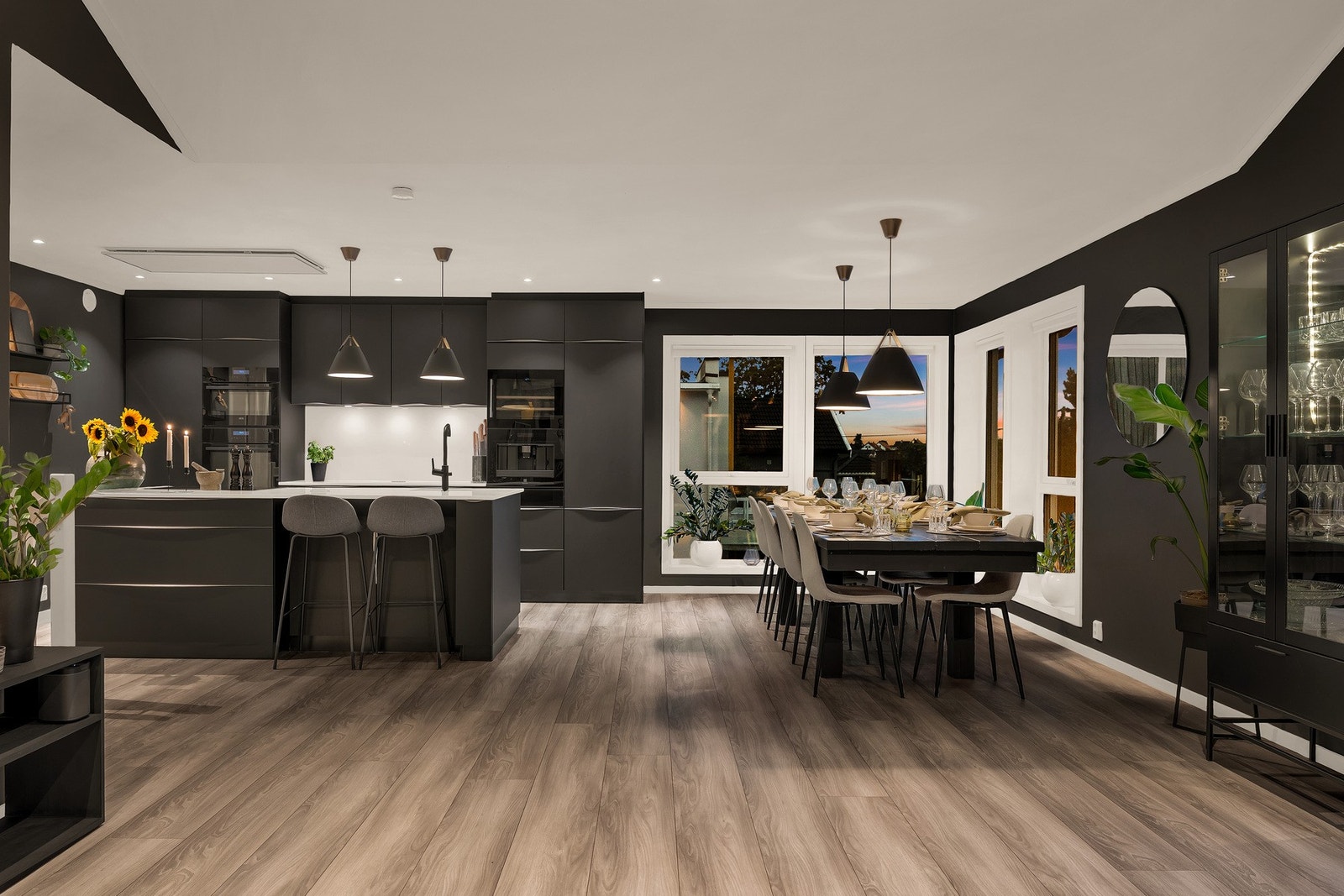 Moderne og lekker enebolig på Borgenhaugen. Galleribilde