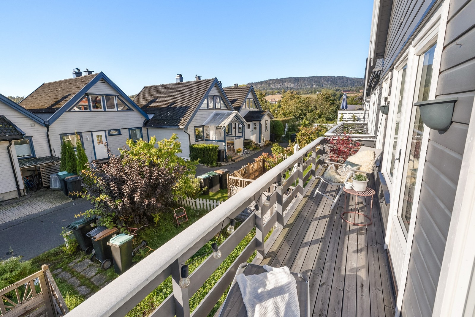 Balkong ut fra stuen Galleribilde