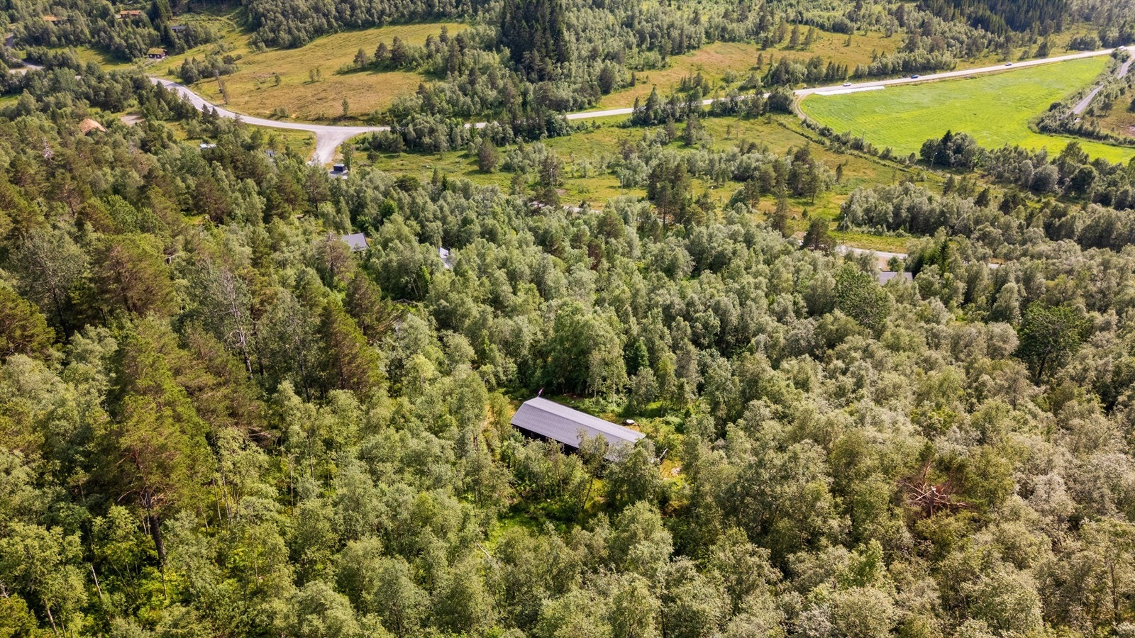 Dronefoto Galleribilde