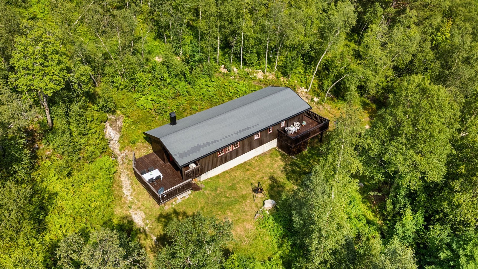 Dronefoto Galleribilde