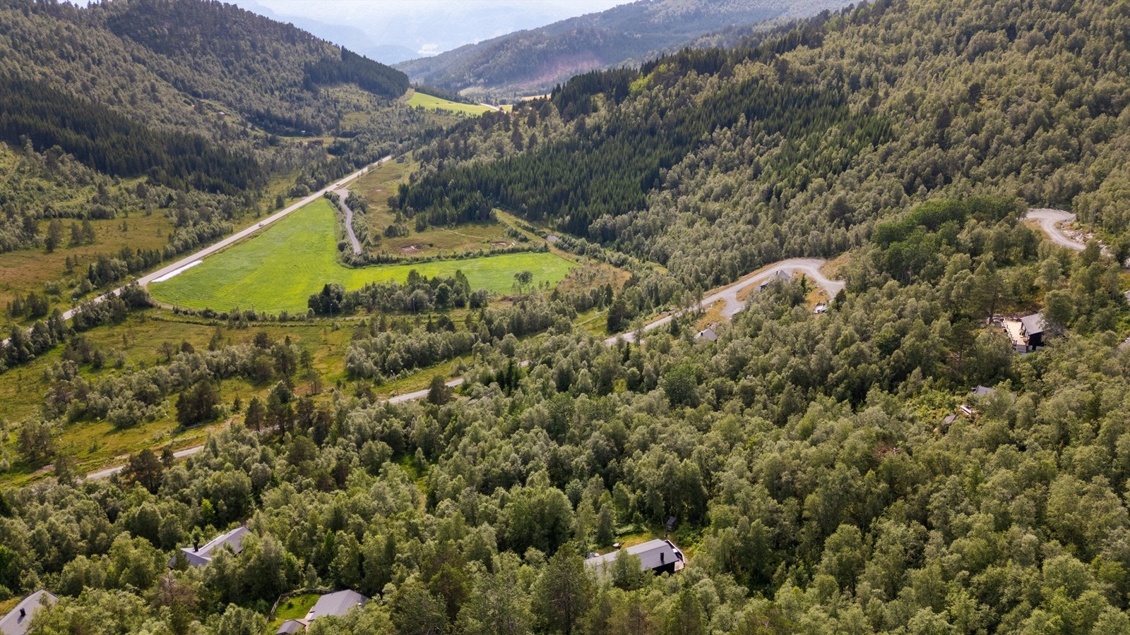 Dronefoto Galleribilde