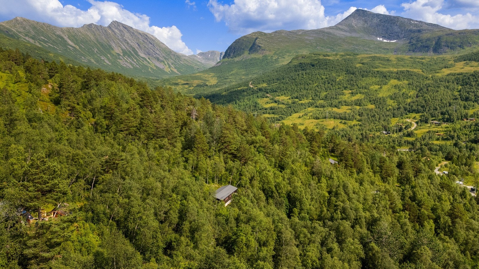 Dronefoto Galleribilde