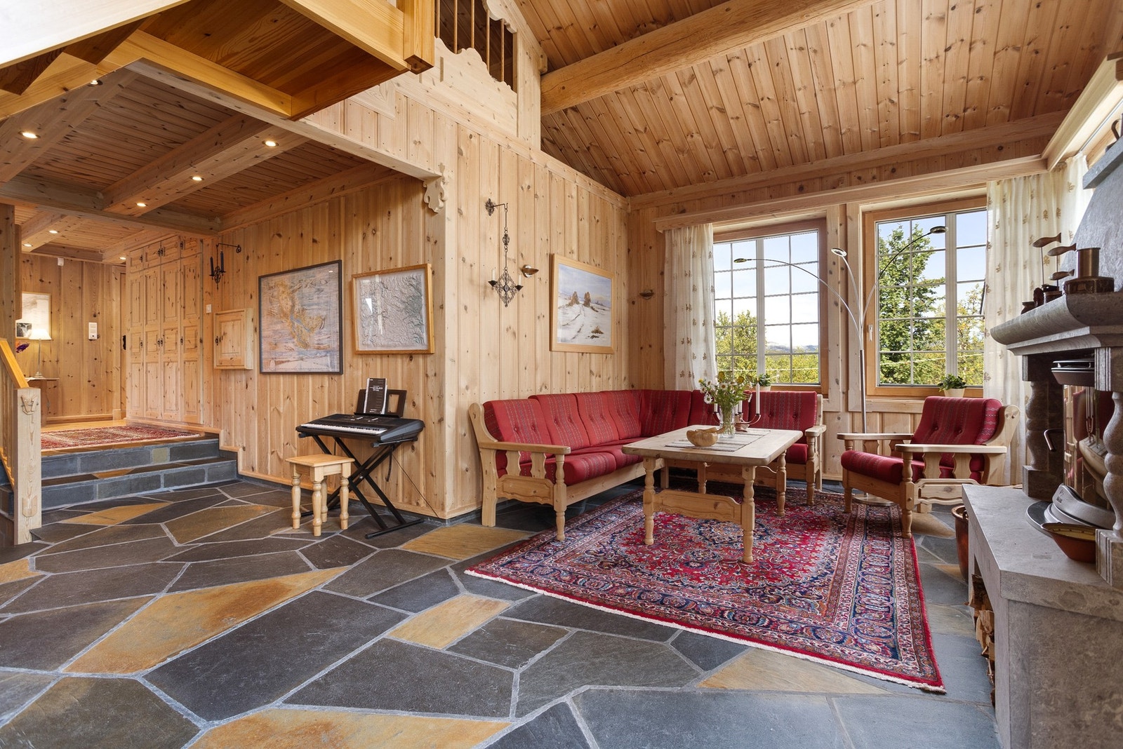 Full takhøyde gir et herskapelig preg. Galleribilde