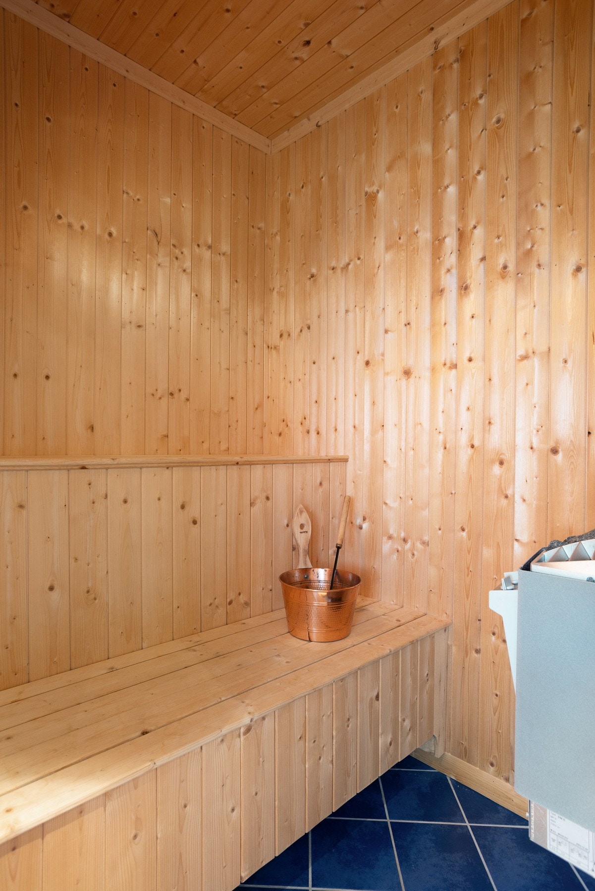 Badstue som gir den lille ekstra luksusfølelsen på hytta Galleribilde